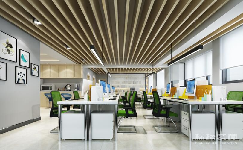 福田办公室装修如何创造一个开放的空间！