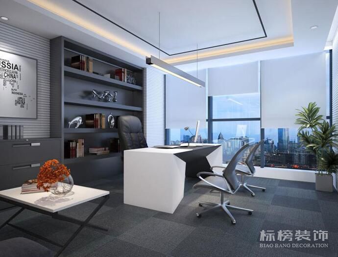 深圳旧办公室装修改造墙面处理工艺和原则