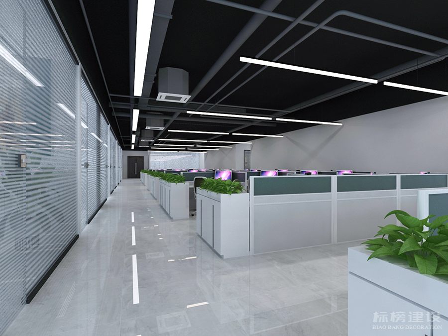 瑞意博公司办公设计-办公区2