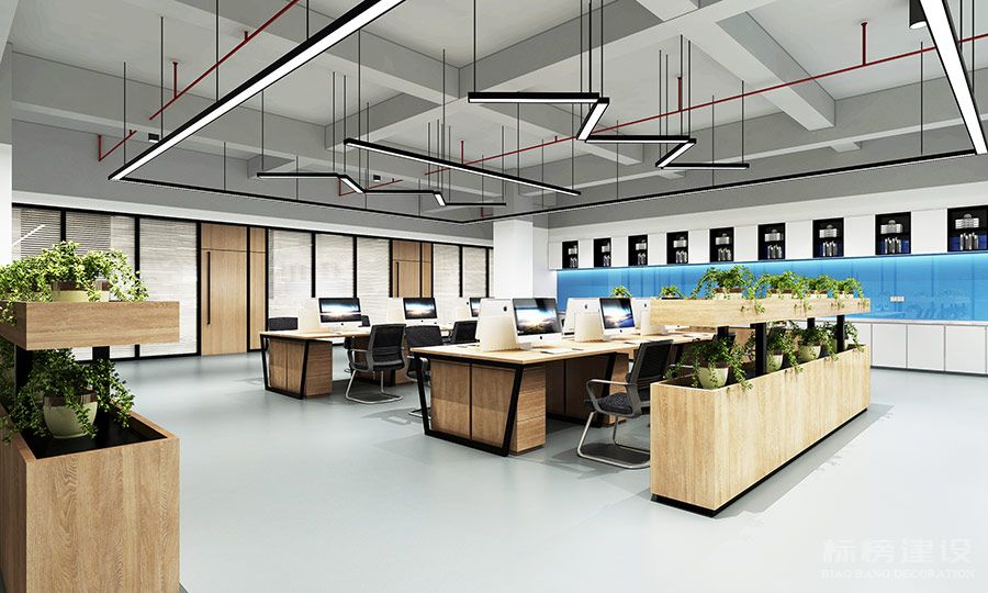 深圳市冠恒新材料科技公司-办公室装修设计5